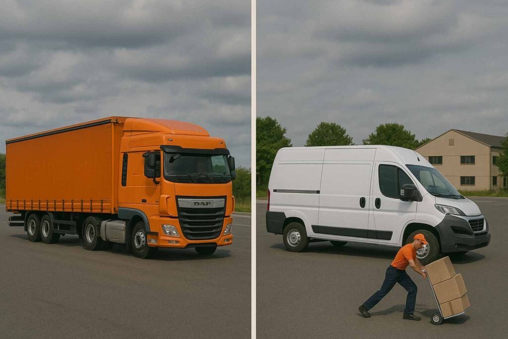 Haulier vs Courier